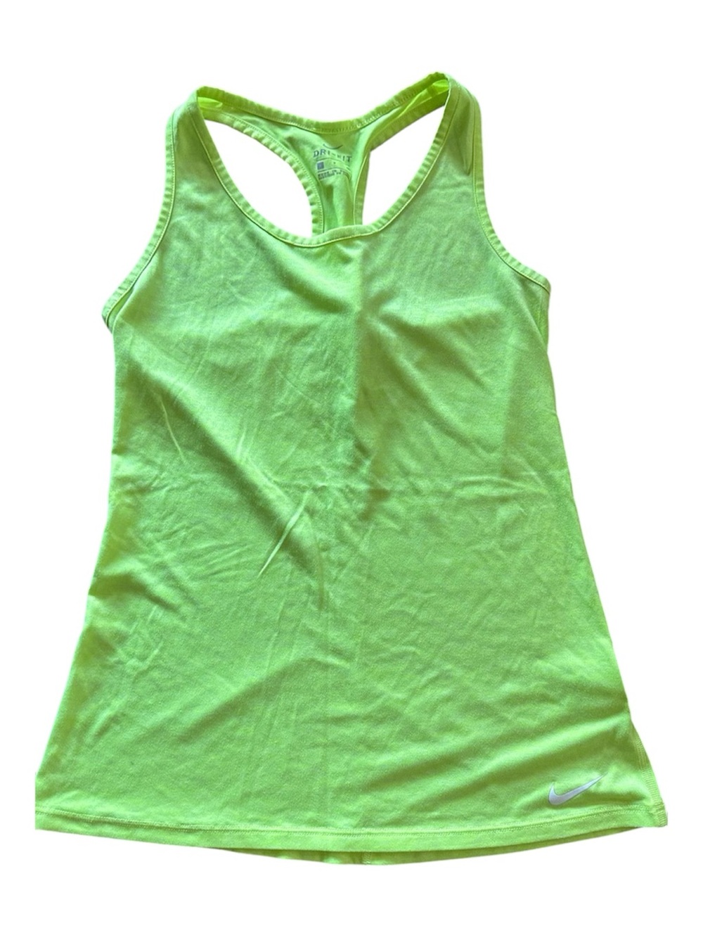 Nike Women’s Neon Lime Racerback Tank Top